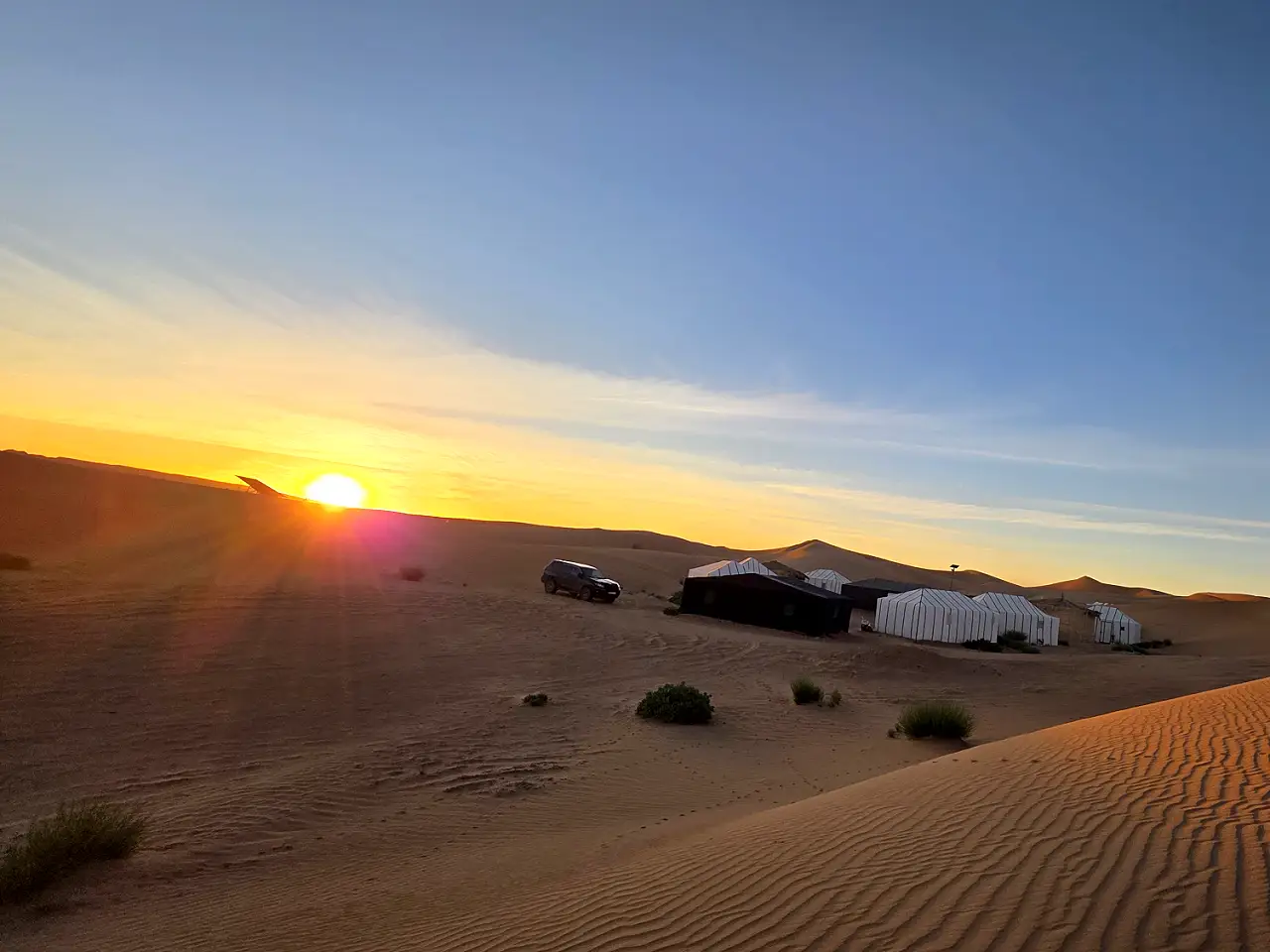 Agafay Desert Sunset